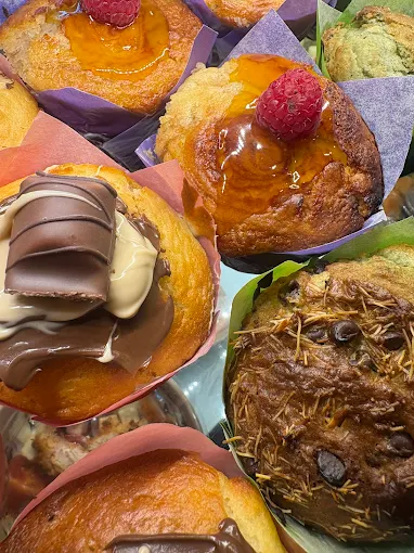 Muffins Gigi's : nutella, framboise, banoffee